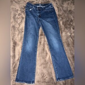 Old Navy Blue Straight Leg Jeans